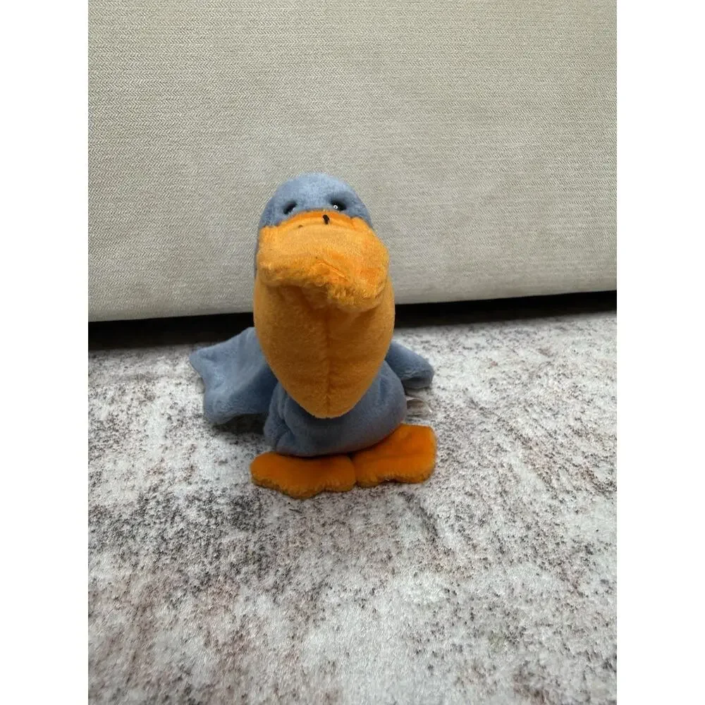 Ty Scoop the Pelican Beanie Babies RARE/RETIRED 1996 W/TAGS Errors